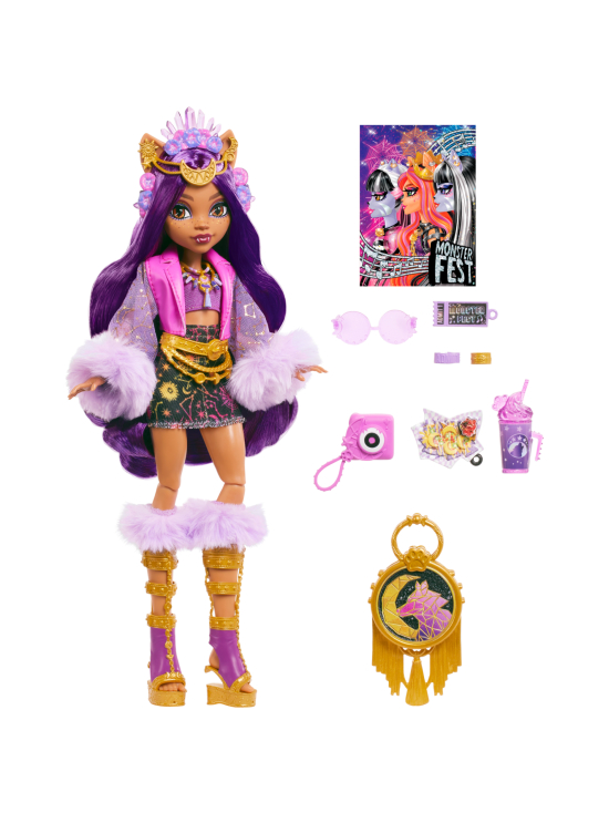MONSTER HIGH - MONSTER HIGH -festivaalinukke Clawdeen wolf - photo 2 MONSTER HIGH - MONSTER HIGH -festivaalinukke Clawdeen wolf | Stockmann - photo 2