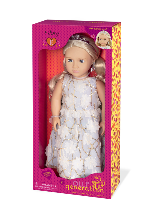 OUR GENERATION Nukke Ellory Juhlat, 45 cm