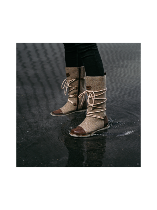 Pomar - RUKA Naisten GORE-TEX® huopasaappaat - SAND FELT/WAXY/TRAI S. | Stockmann - photo 4