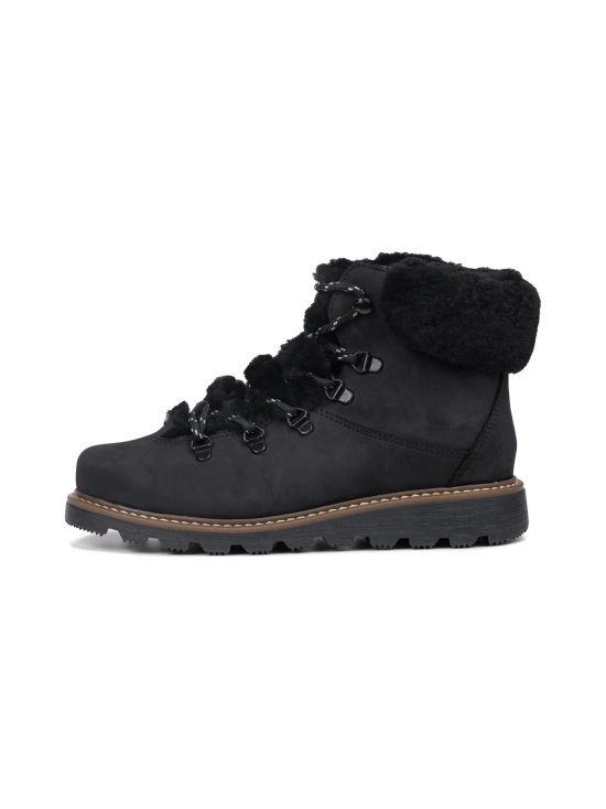 Pomar - MUOTKA Naisten talvinilkkurit - BLACK NUBUCK/FUR | Stockmann - photo 1