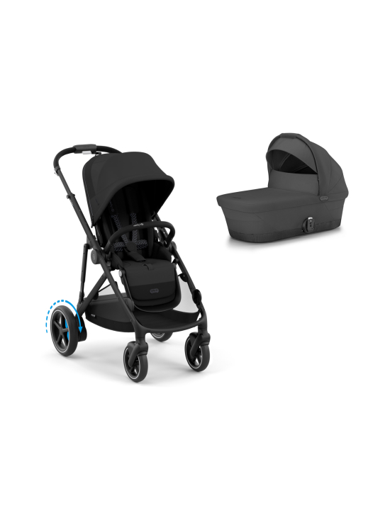 CYBEX - Cybex eGazelle S yhdistelmävaunut - MOON BLACK - photo 1 CYBEX - Cybex eGazelle S yhdistelmävaunut - MOON BLACK | Stockmann - photo 1