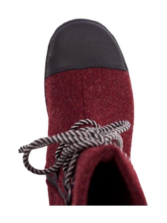 Pomar - KOLI Naisten XW GORE-TEX® huopasaapikkaat - WINE FELT/ BLACK WAXY | Stockmann - photo 10