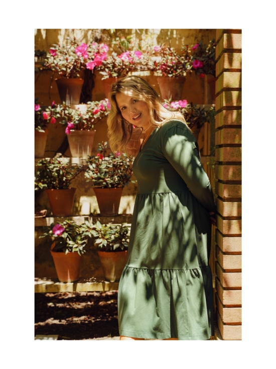 Nakoa - Amélie Dress kerrosmekko, Evergreen - EVERGREEN (VIHREÄ) | Stockmann - photo 5