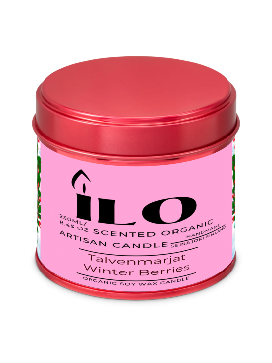 Ilo Scented Candels - ILO Luomu Soijavaha Tuoksukynttilä Talvenmarjat - photo 1 Ilo Scented Candels - ILO Luomu Soijavaha Tuoksukynttilä Talvenmarjat | Stockmann - photo 1