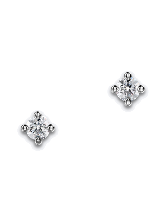 Olli Johan Lindroos - Kide Korvakorut Nappi 2x0.06-1.00ct Briljantti Valkokulta | Stockmann - photo 2