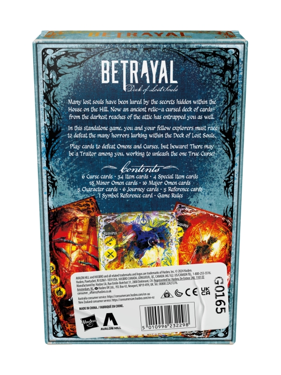 HASBRO GAMING - Korttipeli Betrayal Deck of lost souls (englanninkielinen) | Stockmann - photo 4