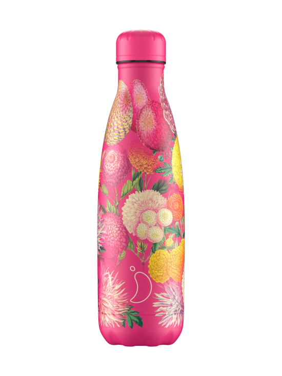 Chilly's - Floral Pink Pompoms -juomapullo 500 ml - photo 1 Chilly's - Floral Pink Pompoms -juomapullo 500 ml | Stockmann - photo 1
