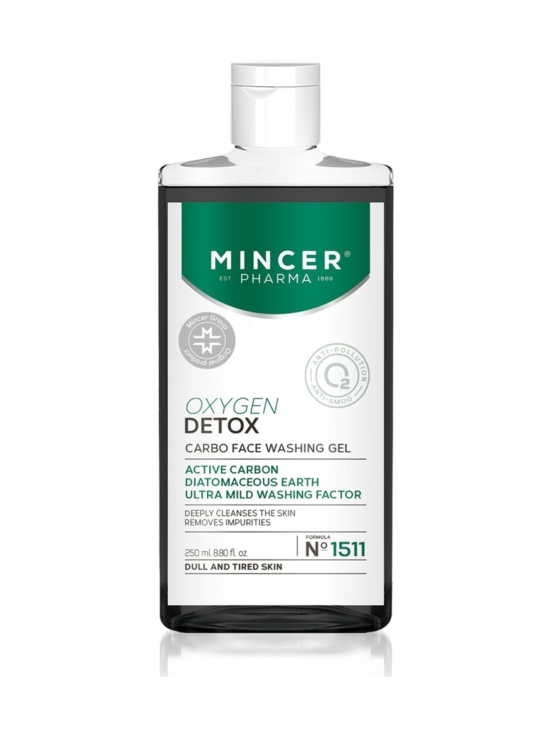 Mincer Pharma - OxygenDetox Purifying Carbo-Gel -syväpuhdistava puhdistusgeeli 250ml | Stockmann - photo 1