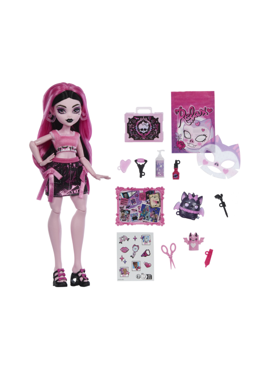 MONSTER HIGH - MONSTER HIGH Beauty Secrets -ylätysnukke, Draculaura | Stockmann - photo 2