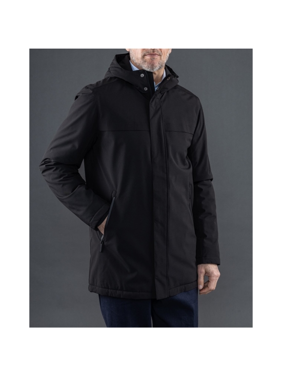 Berkeley - Commuter Stretch Parka -takki - MUSTA | Stockmann - photo 5