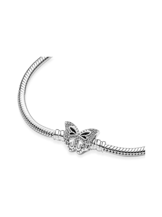 Pandora - Pandora Moments -käärmeketjurannekoru ja perhoslukko 590782C01 | Stockmann - photo 4
