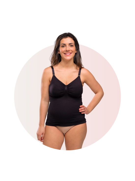 Carriwell - Carriwell Nursing Top with Shapewear imetystoppi - musta - photo 4 Carriwell - Carriwell Nursing Top with Shapewear imetystoppi - musta | Stockmann - photo 4