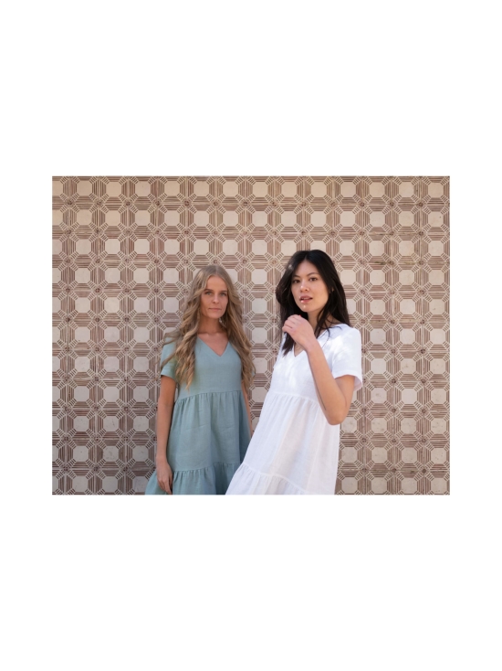 Nakoa - Pellava Kerrosmekko, Vanilla - VALKOINEN - photo 5 Nakoa - Pellava Kerrosmekko, Vanilla - VALKOINEN | Stockmann - photo 5