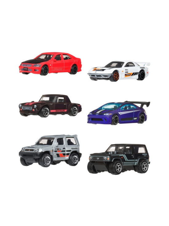 HOT WHEELS - HOT WHEELS Japanilaiset autot, 6 kpl | Stockmann - photo 3