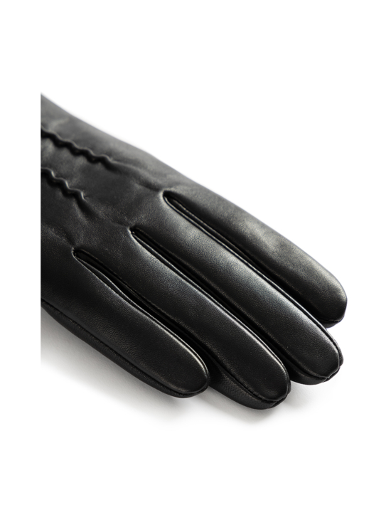 Berkeley - W's Siena Lthr Gloves -nahkasormikkaat villavuorilla - MUSTA | Stockmann - photo 2