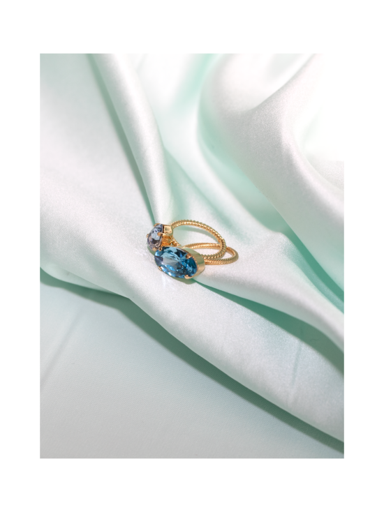 Degerberg - Classic Oval sormus Aquamarine - 5 | Stockmann - photo 3