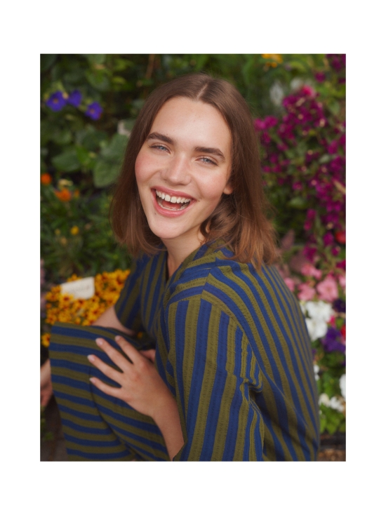 MAINIO - Stripy aikuisten seersucker-mekko - SININEN | Stockmann - photo 5