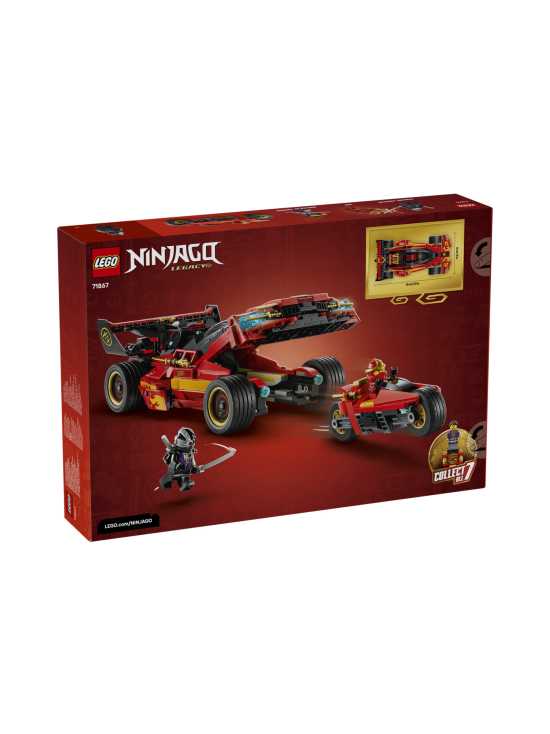 LEGO NINJAGO - LEGO Ninjago Ninja-auto X-1 – 15-vuotisjuhlamalli 71867 | Stockmann - photo 2