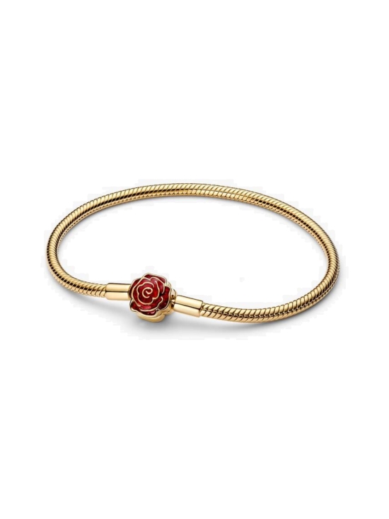 Pandora - Disney Beauty and the Beast Enchanted Rose Snake Chain Bracelet - 564019C01 | Stockmann - photo 3