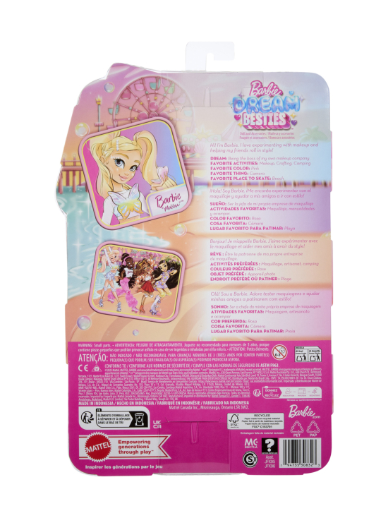 BARBIE - BARBIE Dream Besties Rullaluistimet - BARBIE Malibu - photo 2 BARBIE - BARBIE Dream Besties Rullaluistimet - BARBIE Malibu | Stockmann - photo 2