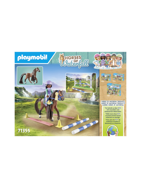 PLAYMOBIL - PLAYMOBIL WORLD OF HORSES Hyppyareena Zoen ja Blazen kanssa 71355 | Stockmann - photo 2