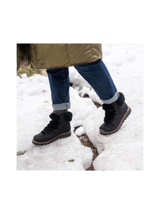 Pomar - MUOTKA Naisten talvinilkkurit - BLACK NUBUCK/FUR | Stockmann - photo 7