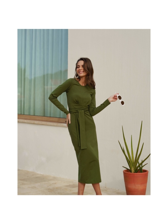 Nakoa - Zoey Dress, Chive - CHIVE (OLIIVINVIHREÄ) | Stockmann - photo 6