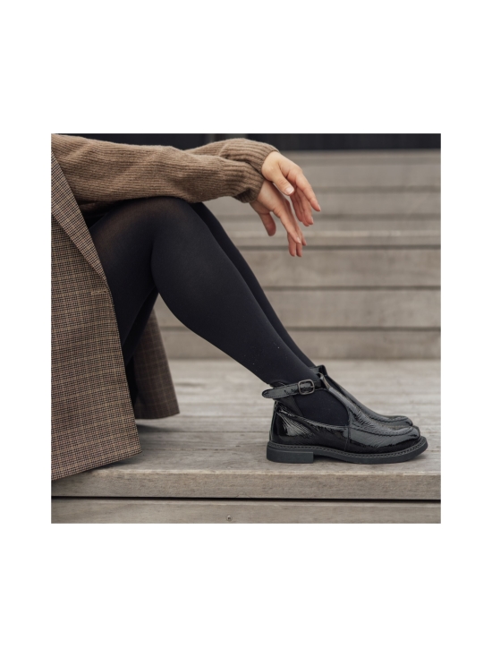 Pomar - KRASSI korkeat Mary Jane -kengät - BLACK PATENT LACK/BL.SOLE | Stockmann - photo 6