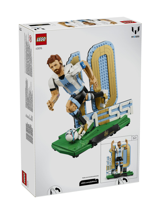 LEGO EDITIONS - LEGO Editions Football Lionel Messi – jalkapallolegenda 43015 | Stockmann - photo 2