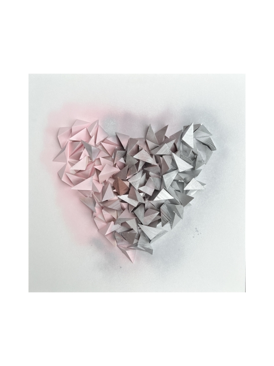 Annika Salmi Art - Metallic heart 60x60 akustiikkateos - photo 9 Annika Salmi Art - Metallic heart 60x60 akustiikkateos | Stockmann - photo 9