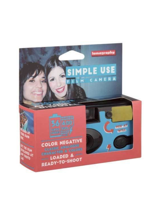 Lomography - Lomography Simple Use kertakäyttökamera 36-kuvan värifilmillä - photo 2 Lomography - Lomography Simple Use kertakäyttökamera 36-kuvan värifilmillä | Stockmann - photo 2