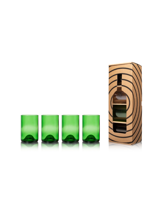 Rebottled - Juomalasi Rebottled 330ml Green (4kpl) | Stockmann - photo 2