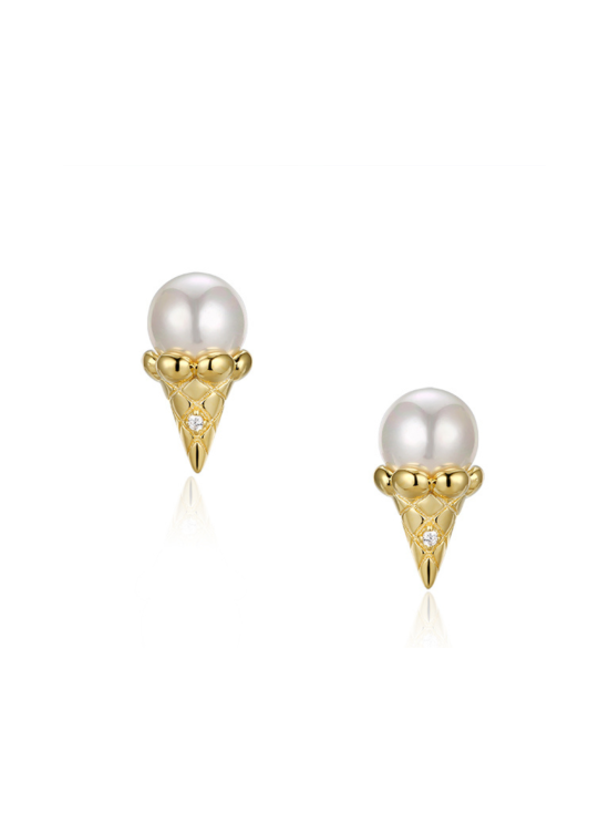 House of Elliott - Ice Cream Cone - Korvakorut - GOLD - photo 1 House of Elliott - Ice Cream Cone - Korvakorut - GOLD | Stockmann - photo 1