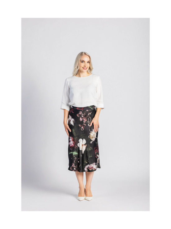 Nakoa - Classic Midi Skirt, Noir - NOIR | Stockmann - photo 4