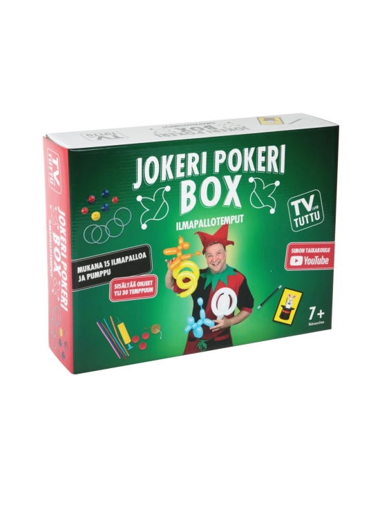 Pienet Lelukaupat - Jokeri Pokeri Box Ilmapallotemput - photo 1 Pienet Lelukaupat - Jokeri Pokeri Box Ilmapallotemput | Stockmann - photo 1