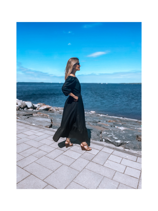 UPEA - Off Shoulder Ruffle Dress Linen, Black - BLACK - photo 5 UPEA - Off Shoulder Ruffle Dress Linen, Black - BLACK | Stockmann - photo 5