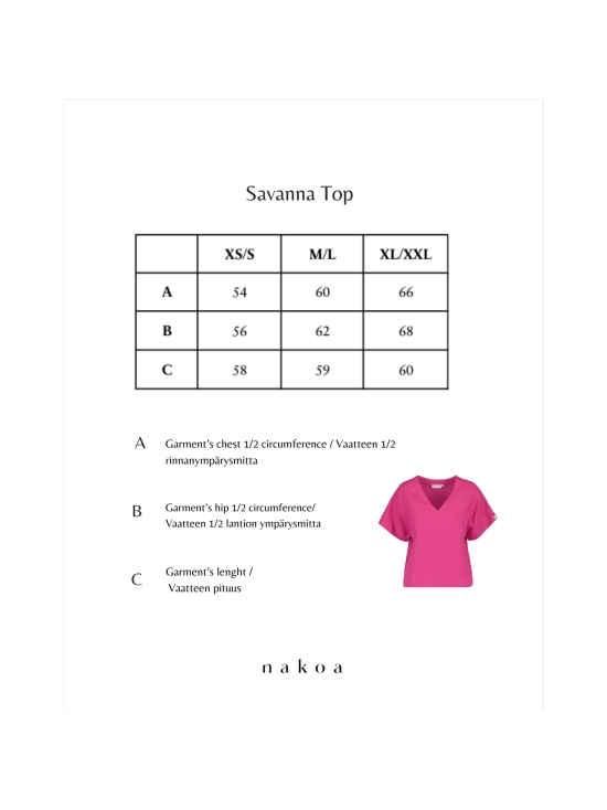 Nakoa - Savanna Top, Marina Blue - MARINA BLUE (SININEN) - photo 1 Nakoa - Savanna Top, Marina Blue - MARINA BLUE (SININEN) | Stockmann - photo 1