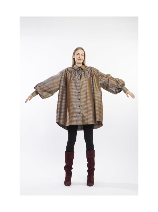 Miia Halmesmaa - SILKKIPAITA, RUUTU - RUSKEA | Stockmann - photo 7