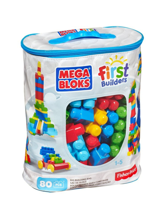 Mega Bloks - MEGA BLOKS First Builders iso rakennuspussi, 80 kpl klassinen - photo 1 Mega Bloks - MEGA BLOKS First Builders iso rakennuspussi, 80 kpl klassinen | Stockmann - photo 1