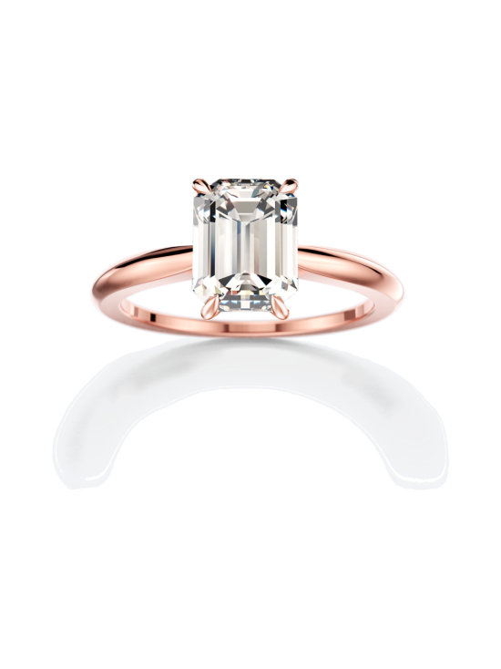 Olli Johan Lindroos - Moon N' Back Sormus 0.50-3.00ct Emerald Ruusukulta | Stockmann - photo 3