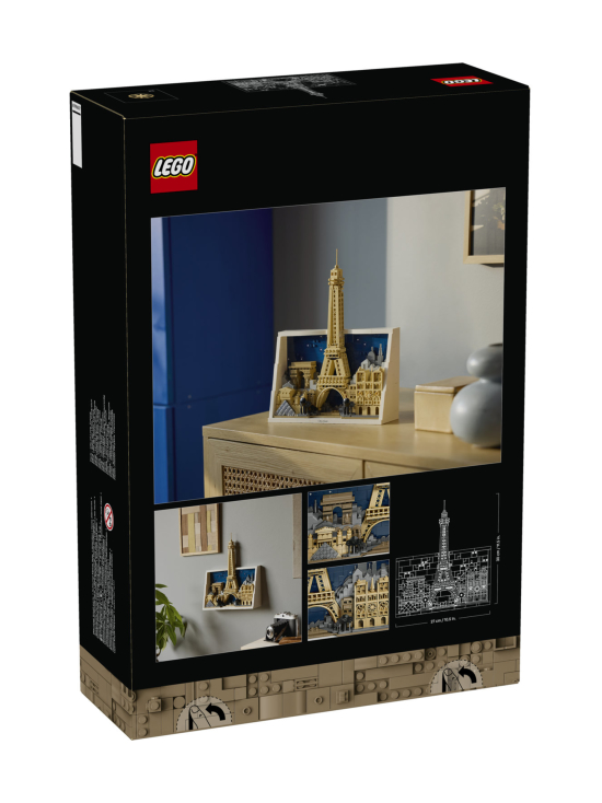 LEGO ARCHITECTURE - LEGO Architecture Pariisi – rakkauden kaupunki 21064 | Stockmann - photo 2