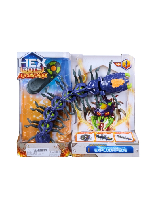 HEX BOTS - HEX BOTS Kauko-ohjattava räjähtävä tuhatjalkainen | Stockmann - photo 1