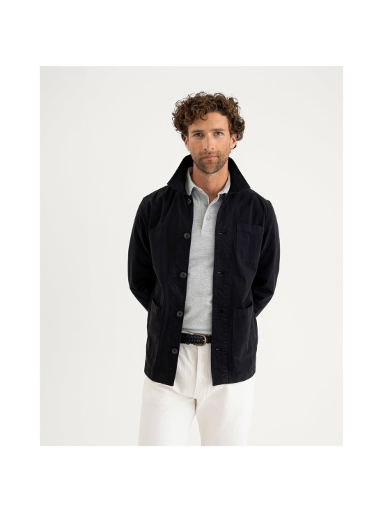 Berkeley - Logan Stretch Overshirt -paitatakki - BLACK | Stockmann - photo 3