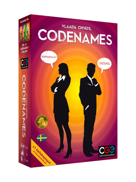 ASMODEE - ASMODEE lautapeli Codenames (ruotsikielinen) - photo 1 ASMODEE - ASMODEE lautapeli Codenames (ruotsikielinen) | Stockmann - photo 1