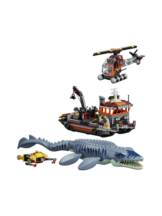 LEGO JURASSIC WORLD - LEGO Jurassic World Mosasaurus-dinosaurus hyökkää veneen kimppuun 77983 | Stockmann - photo 3