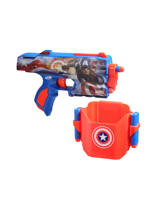 MARVEL - NERF Leikkipyssy Marvel Captain America - photo 2 MARVEL - NERF Leikkipyssy Marvel Captain America | Stockmann - photo 2
