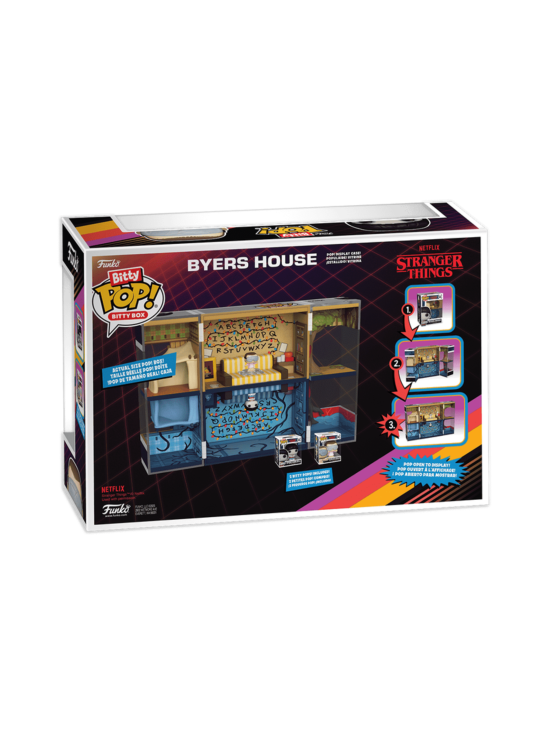 STRANGER THINGS - FUNKO Bitty POP! Boxes: Stranger Things - Byers House - photo 4 STRANGER THINGS - FUNKO Bitty POP! Boxes: Stranger Things - Byers House | Stockmann - photo 4