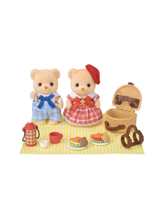 SYLVANIAN FAMILIES - SYLVANIAN FAMILIES Keksikarhu sisko ja veli Herkullinen piknik | Stockmann - photo 2