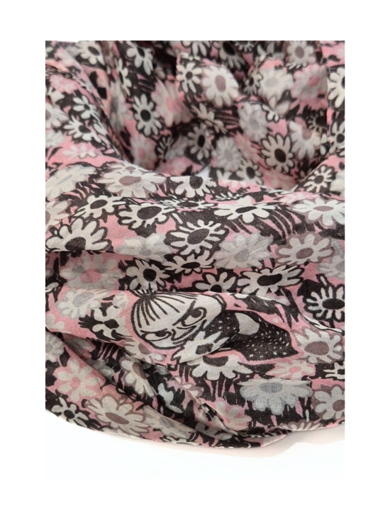 Lasessor - Muumi Pikku Myy -silkkituubihuivi 70x80cm - ROSA | Stockmann - photo 3