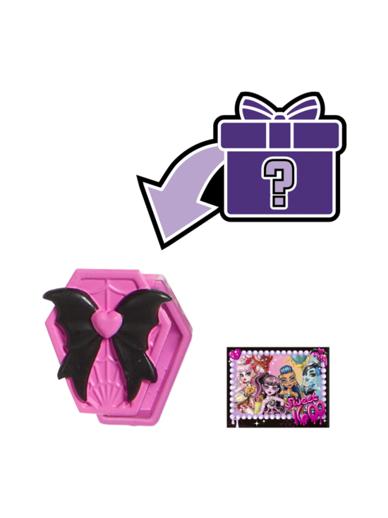 MONSTER HIGH - MONSTER HIGH pelottava suloinen syntymäpäivä - Draculaura-nukke - photo 8 MONSTER HIGH - MONSTER HIGH pelottava suloinen syntymäpäivä - Draculaura-nukke | Stockmann - photo 8